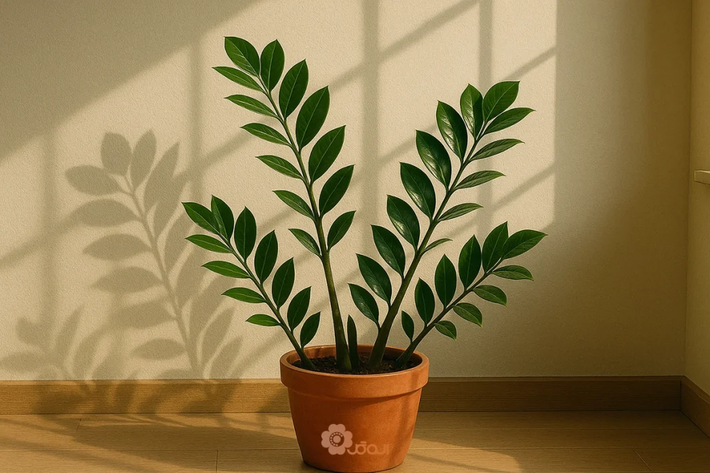 نور مناسب رشد زاموفیلیا