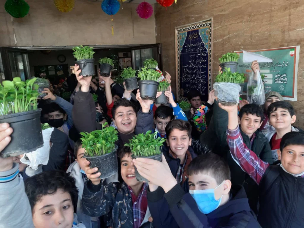 سبزه عید دانش آموزی